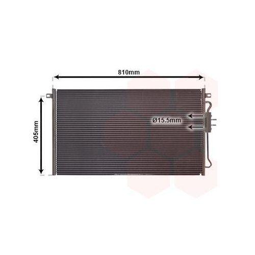 VAN WEZEL Kondensator, Klimaanlage 07005075