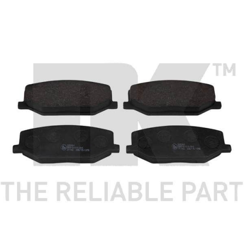 NK Bremsbelagsatz, Scheibenbremse 225201