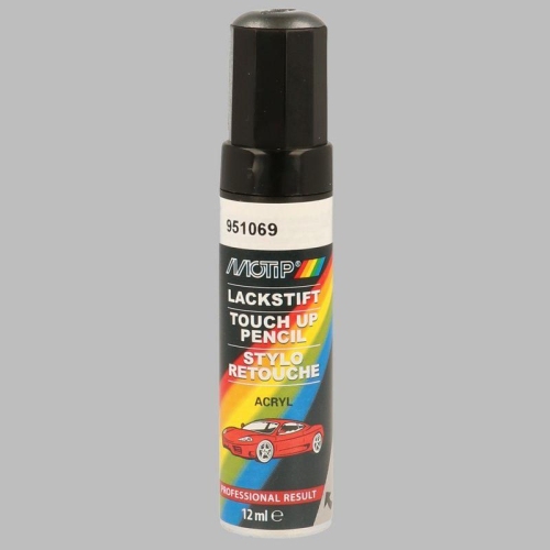 Lackstift Autolackreparatur Autofarbe Kompakt grau metallic 12 ml MOTIP 951069