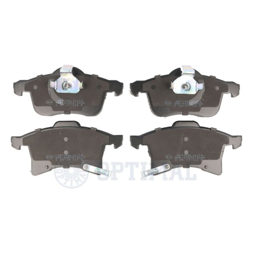 OPTIMAL Bremsbelagsatz, Scheibenbremse BP-12174