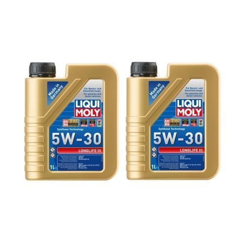 Liqui Moly Longlife III Motoröl 5W-30, 2-Liter, VW 504 00, VW 507 00 - 20646
