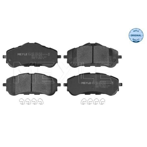 MEYLE Bremsbelagsatz, Scheibenbremse MEYLE-ORIGINAL: True to OE. 025 258 9518