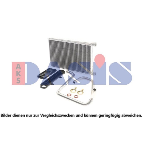AKS DASIS Wärmetauscher, Innenraumheizung 139016N