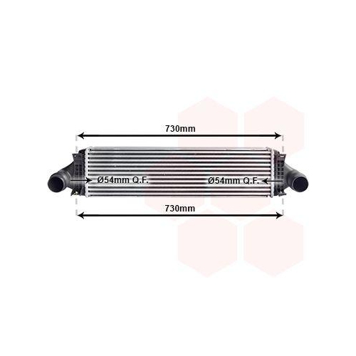 VAN WEZEL Ladeluftk&uuml;hler 59014704