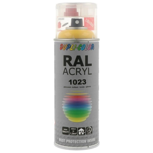 Lackspray Spr&uuml;hlack 400ml RAL 1023 522956 DUPLI COLOR
