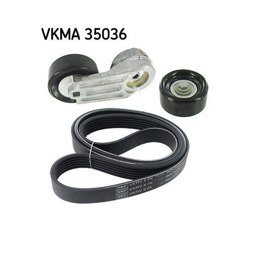 SKF Keilrippenriemensatz VKMA 35036