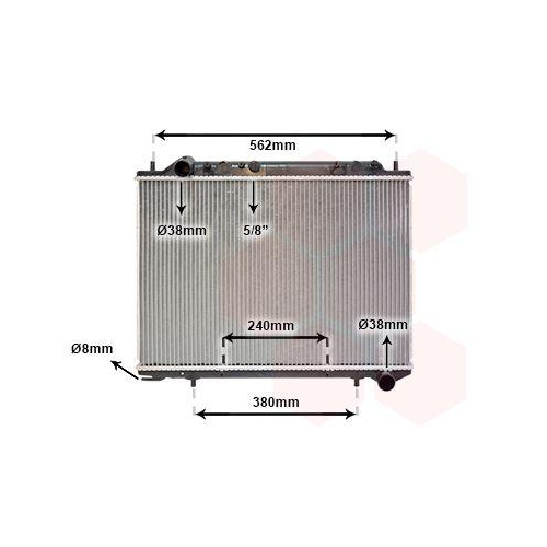 VAN WEZEL K&uuml;hler, Motork&uuml;hlung 37002441