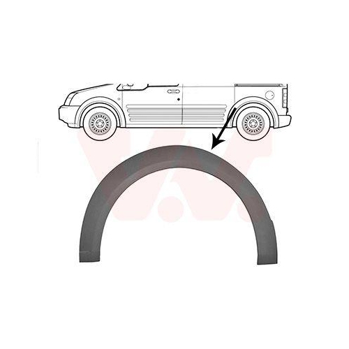 VAN WEZEL Verbreiterung, Kotfl&uuml;gel 1884523