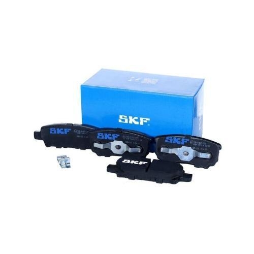 SKF Bremsensatz Bremsenset 2x Bremsscheiben+1x Bremsbelagsatz Hinten Hinterachse