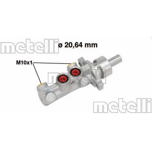 METELLI Hauptbremszylinder 05-0709