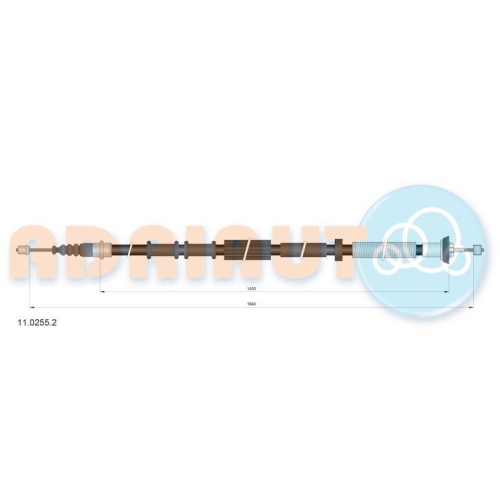 ADRIAUTO Seilzug, Feststellbremse 11.0255.2