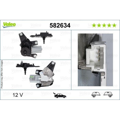 VALEO Wischermotor ORIGINAL TEIL 582634