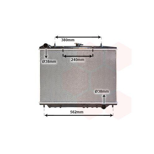 VAN WEZEL K&uuml;hler, Motork&uuml;hlung 37002456