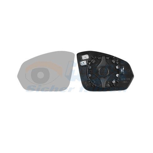 VAN WEZEL Spiegelglas, Au&szlig;enspiegel * HAGUS * 7633837