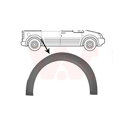 VAN WEZEL Verbreiterung, Kotfl&uuml;gel 1884524