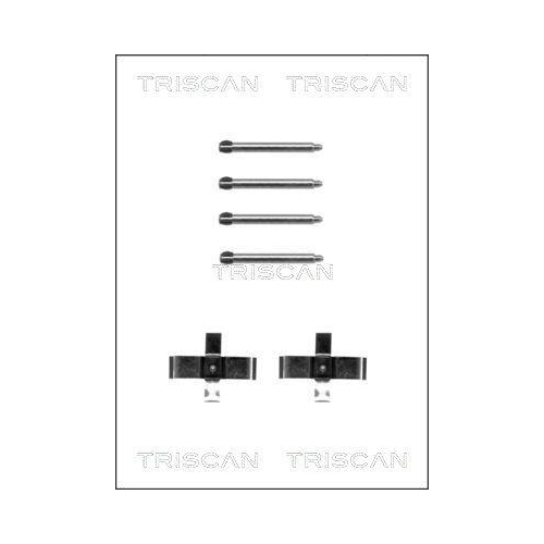 TRISCAN Zubeh&ouml;rsatz, Scheibenbremsbelag 8105 231581