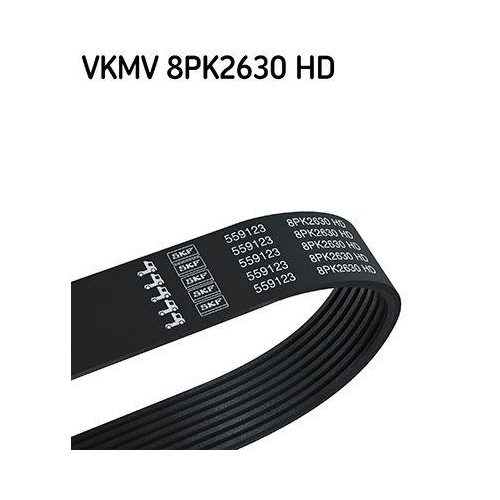 SKF Keilrippenriemen VKMV 8PK2630 HD