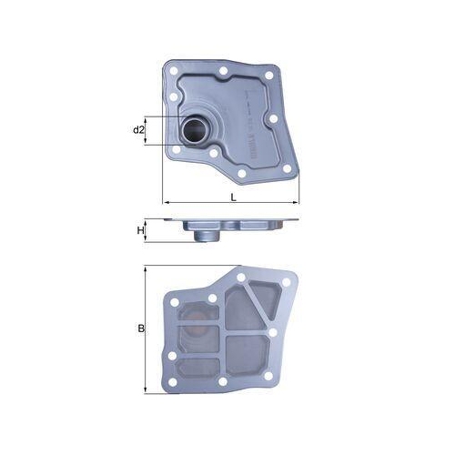 MAHLE Hydraulikfilter, Automatikgetriebe HX 259