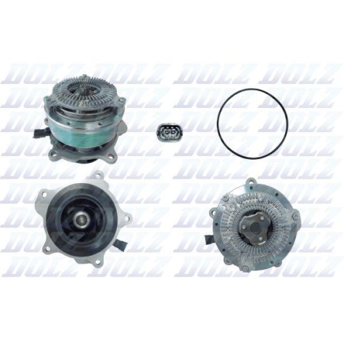 DOLZ Wasserpumpe, Motork&uuml;hlung D329