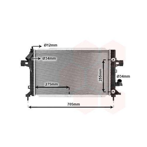 VAN WEZEL K&uuml;hler, Motork&uuml;hlung 37002467