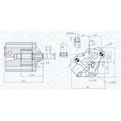 MAGNETI MARELLI &Ouml;lpumpe 351516000133
