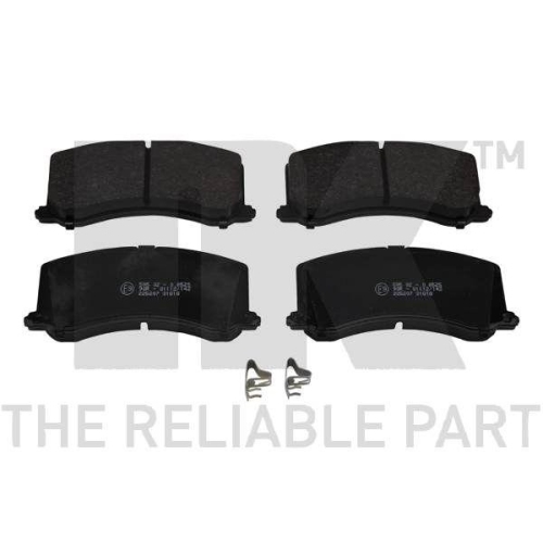 NK Bremsbelagsatz, Scheibenbremse 225207