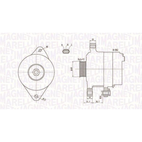 MAGNETI MARELLI Generator