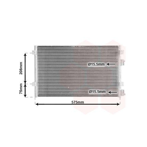 VAN WEZEL Kondensator, Klimaanlage 07005103
