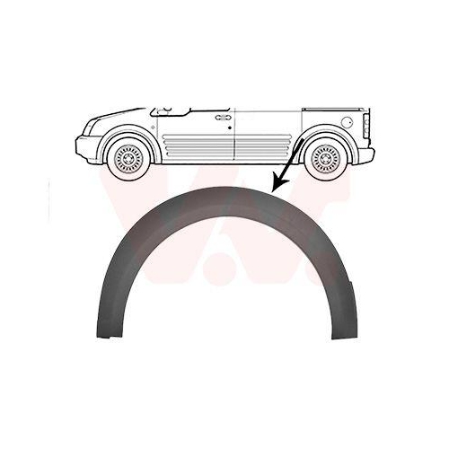 VAN WEZEL Verbreiterung, Kotfl&uuml;gel 1886523