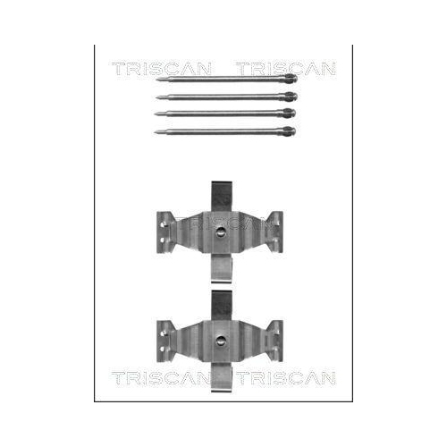 TRISCAN Zubeh&ouml;rsatz, Scheibenbremsbelag 8105 231593