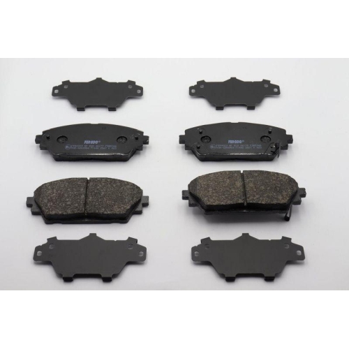 FERODO Bremsbelagsatz, Scheibenbremse PREMIER ECO FRICTION FDB5346