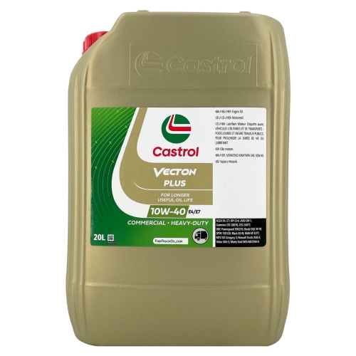 Motor&ouml;l Motoren&ouml;l Castrol Vecton Plus 10W-40 E4/E7 - 20 Liter Kanister 16236C