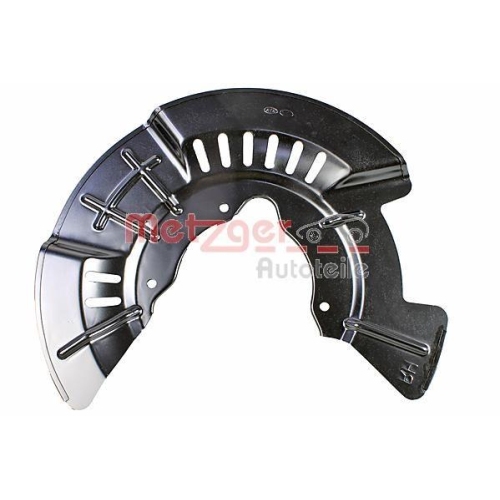 METZGER AUTOTEILE Spritzblech, Bremsscheibe ORIGINAL ERSATZTEIL GREENPARTS 6115350