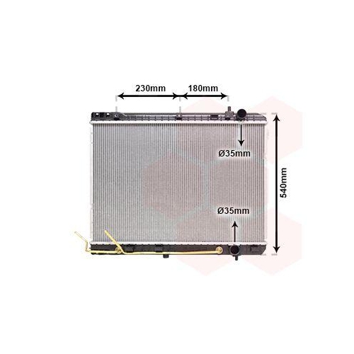 VAN WEZEL K&uuml;hler, Motork&uuml;hlung 83012724