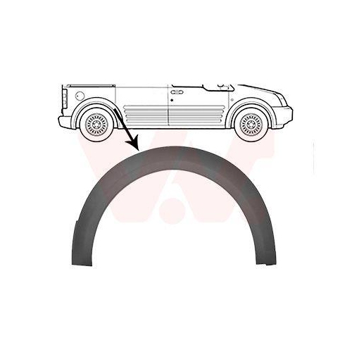 VAN WEZEL Verbreiterung, Kotfl&uuml;gel 1886524