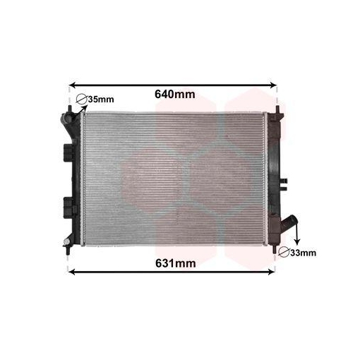 VAN WEZEL K&uuml;hler, Motork&uuml;hlung 82002335
