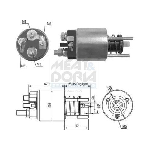 MEAT & DORIA Magnetschalter, Starter 46128