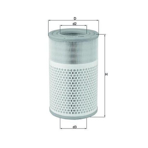 KNECHT Luftfilter LX 2079