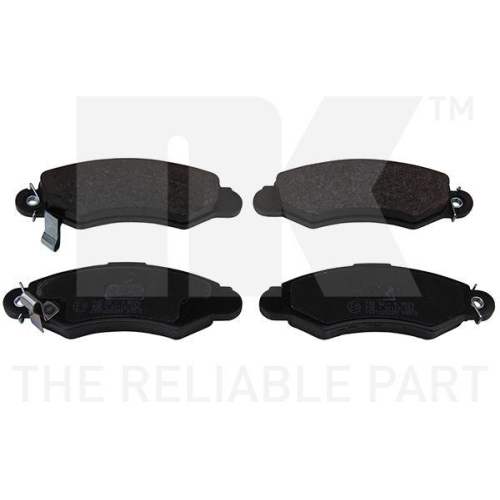 NK Bremsbelagsatz, Scheibenbremse 225209