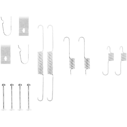 TEXTAR Zubeh&ouml;rsatz, Bremsbacken 97014800