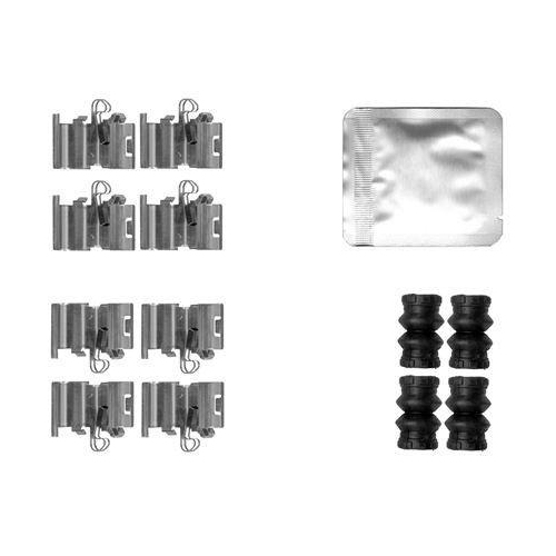 TEXTAR Zubeh&ouml;rsatz, Scheibenbremsbelag 82561200