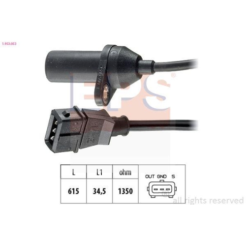 EPS Impulsgeber, Kurbelwelle Made in Italy - OE Equivalent