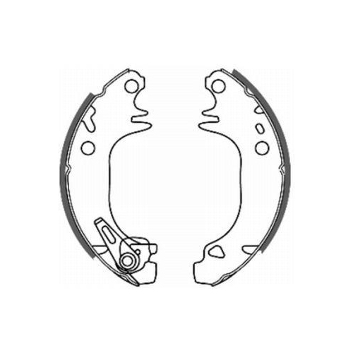 ABE Bremsbackensatz C0P005ABE