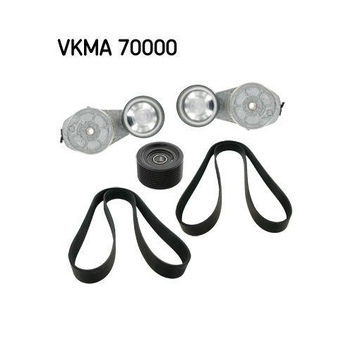 SKF Keilrippenriemensatz VKMA 70000