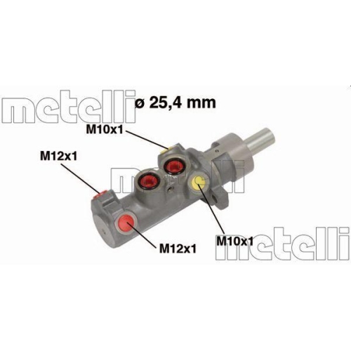 METELLI Hauptbremszylinder 05-0641