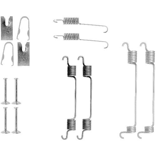 TEXTAR Zubehörsatz, Bremsbacken 97015800
