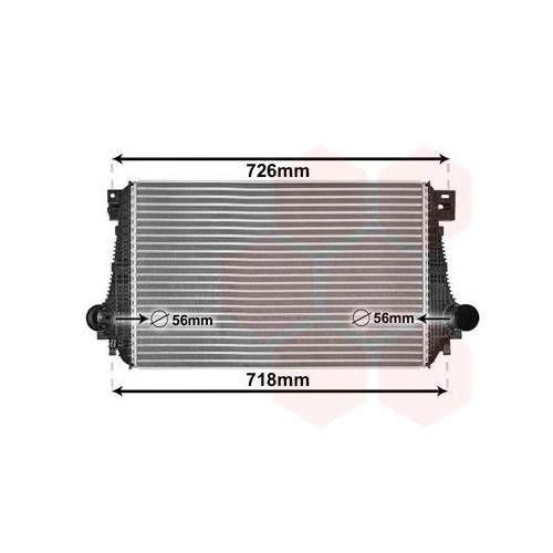 VAN WEZEL Ladeluftk&uuml;hler 58004368