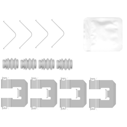 TEXTAR Zubeh&ouml;rsatz, Scheibenbremsbelag 82560400