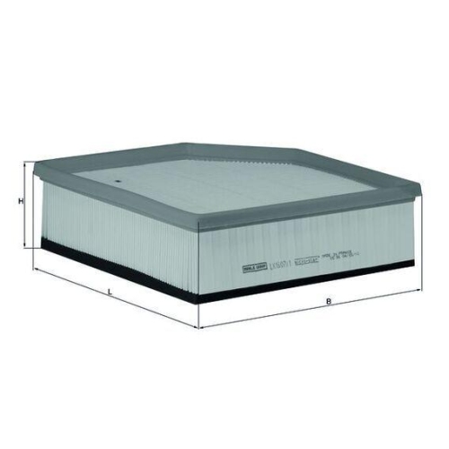 KNECHT Luftfilter LX 1607/1