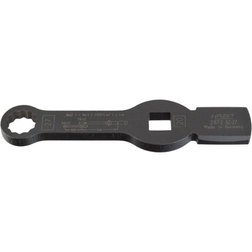 HAZET Schlagringschl&uuml;ssel 2872SZ-27
